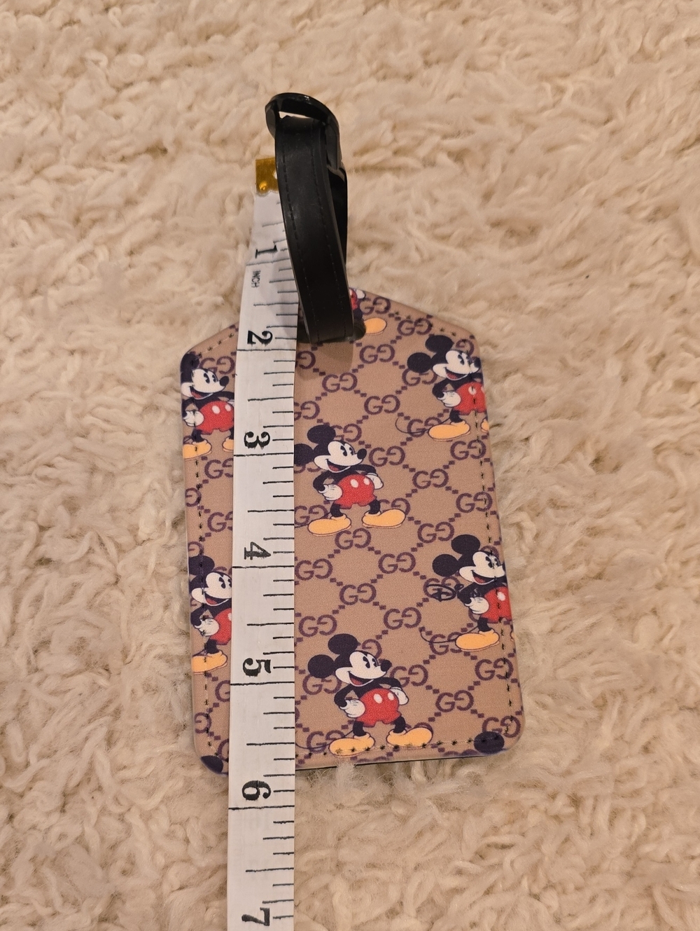 Luggage Tag With Black Strap - Picture 4 of 5